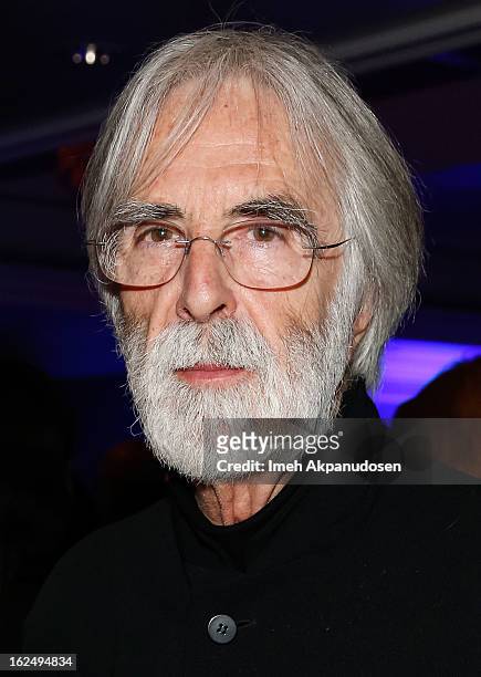 Director Michael Haneke attends the Sony Pictures Classics Pre-Oscar Dinner at The London Hotel on February 23, 2013 in West Hollywood, California.