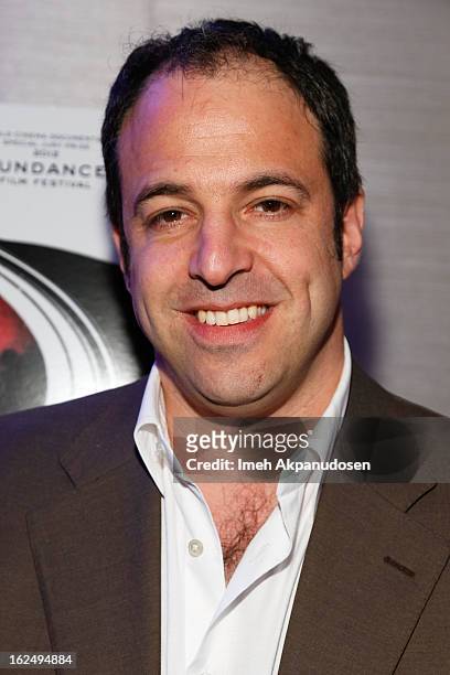 Producer Simon Chinn attends the Sony Pictures Classics Pre-Oscar Dinner at The London Hotel on February 23, 2013 in West Hollywood, California.