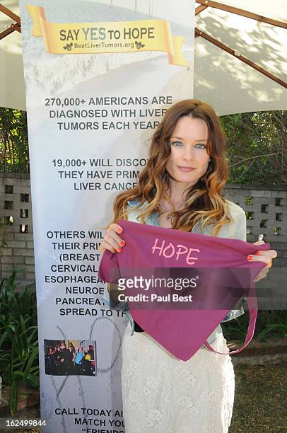 Gina Holden attends Eco Oscars 2013 on February 23, 2013 in Beverly Hills, California.
