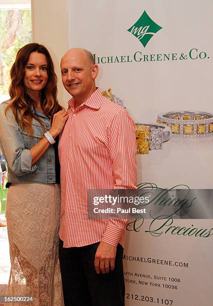 Gina Holden and Michael Greene attend Eco Oscars 2013 on February 23, 2013 in Beverly Hills, California.