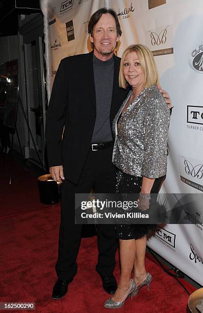 Kevin Sorbo and Nancee Borgnine attend The Borgnine Movie Star Gala at Sportsmen's Lodge Event Center on February 23, 2013 in Studio City, California.