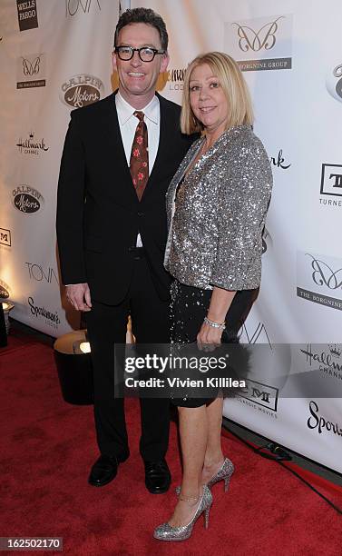 Tom Kenny and Nancee Borgnine attend The Borgnine Movie Star Gala at Sportsmen's Lodge Event Center on February 23, 2013 in Studio City, California.