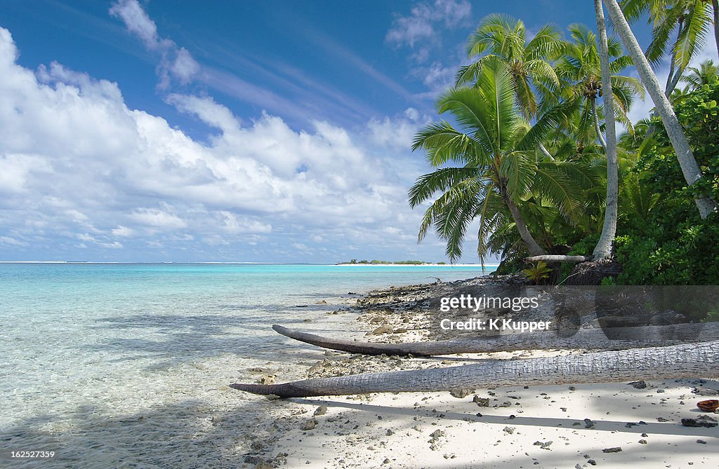 One Foot Island, Tapuaetai, Aitutaki Lagoon,