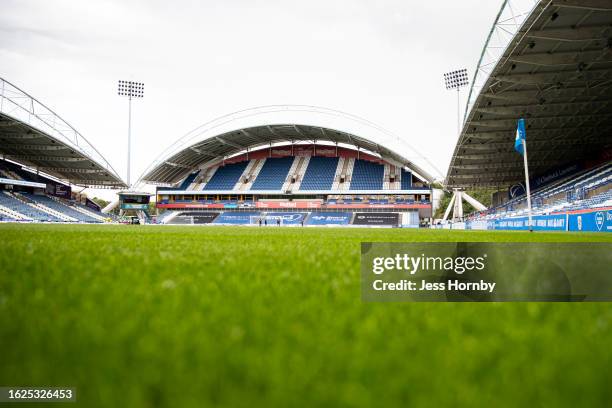 General view of The John Smith's Stadium ahead of the Sky Bet Championship match between Huddersfield Town and Norwich City at John Smith's Stadium...