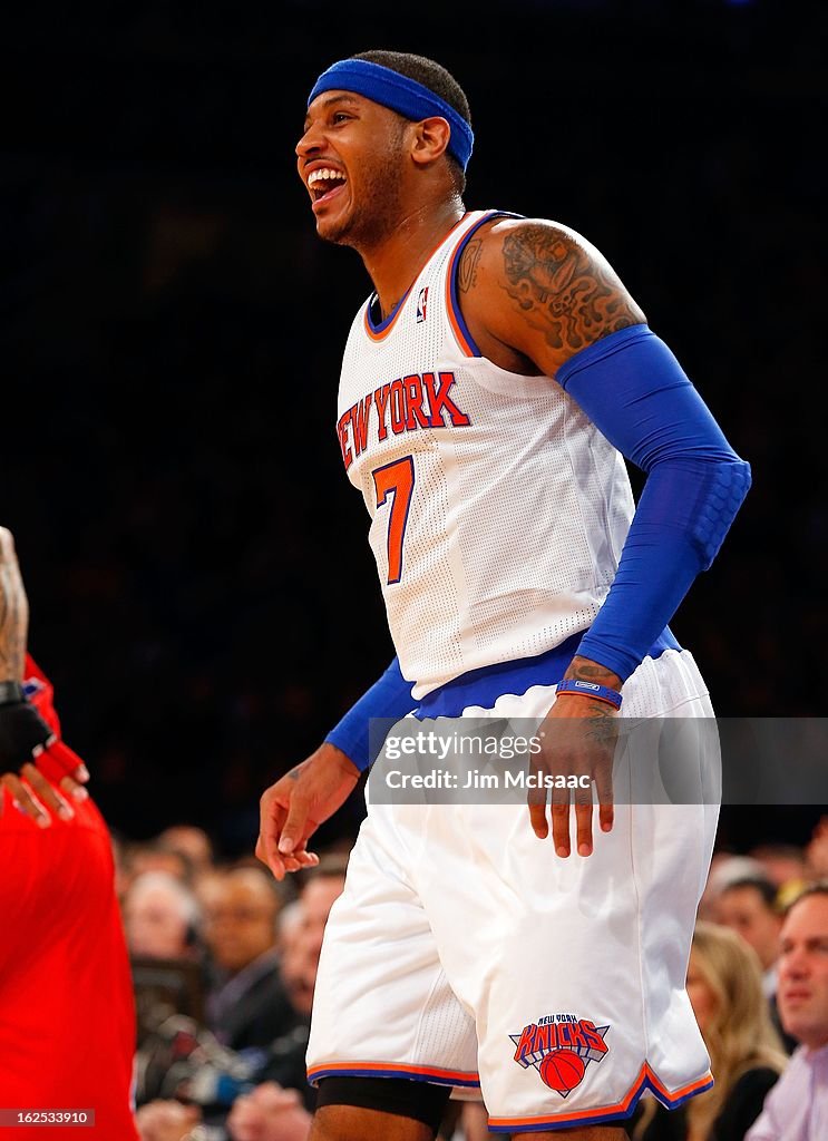 Los Angeles Clippers v New York Knicks