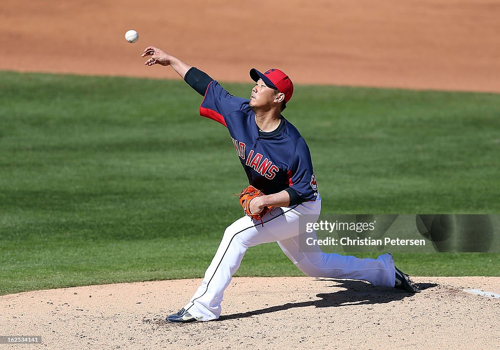 Cincinnati Reds v Cleveland Indians