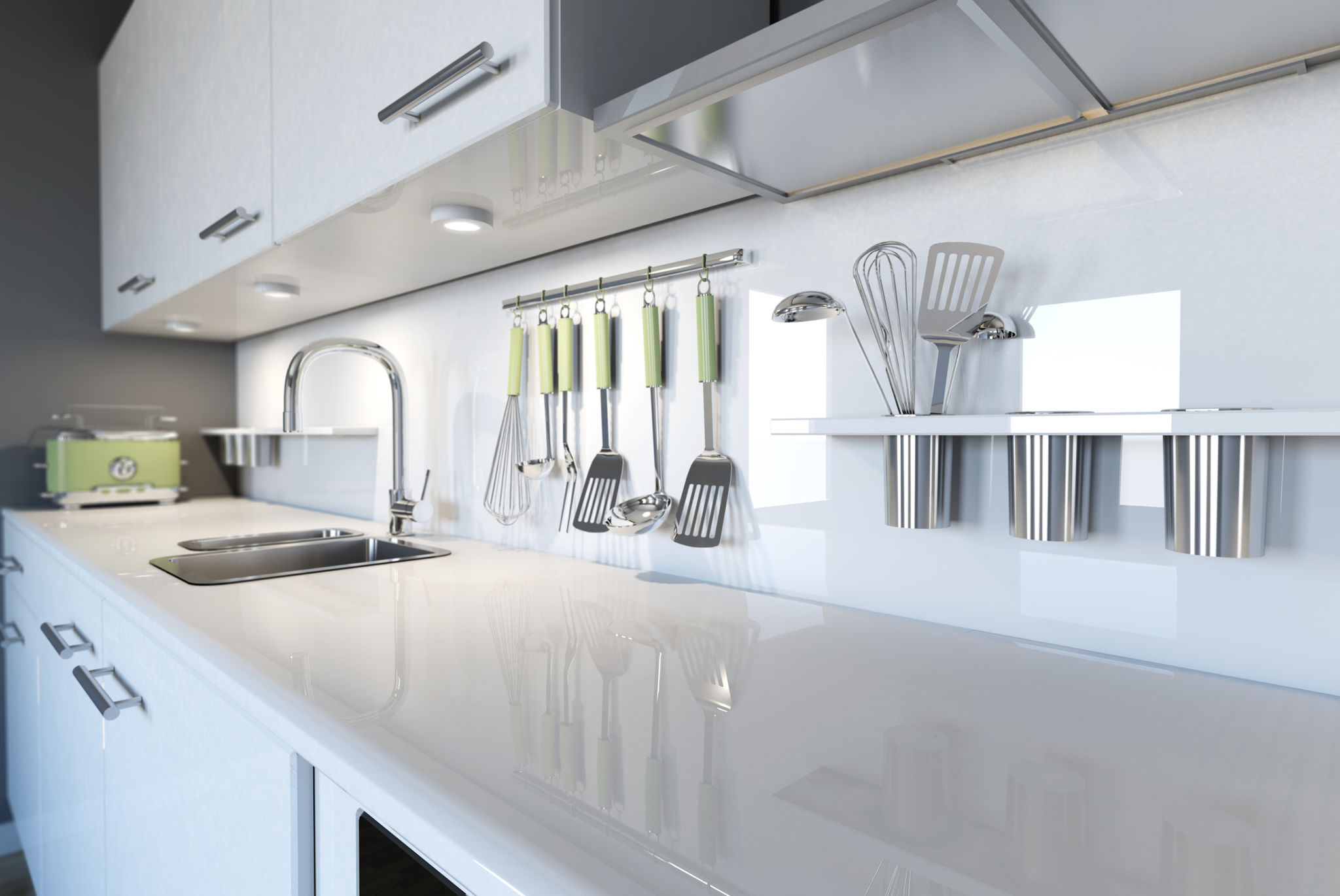 modern kitchen sink