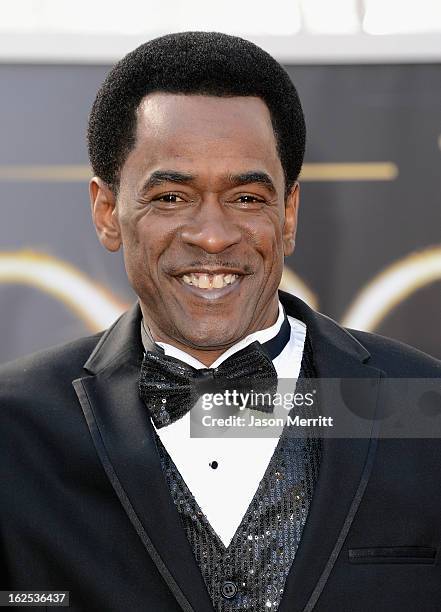 Actor Dwight Henry arrives at the Oscars at Hollywood & Highland Center on February 24, 2013 in Hollywood, California.