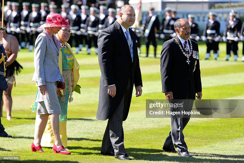 King Tupou VI Visits Wellington