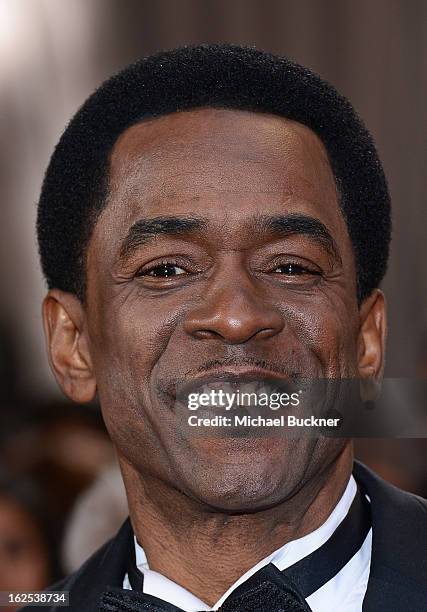 Actor Dwight Henry arrives at the Oscars at Hollywood & Highland Center on February 24, 2013 in Hollywood, California.