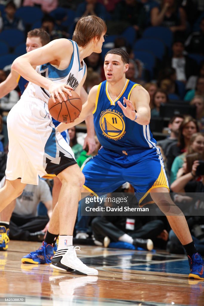 Golden State Warriors v Minnesota Timberwolves