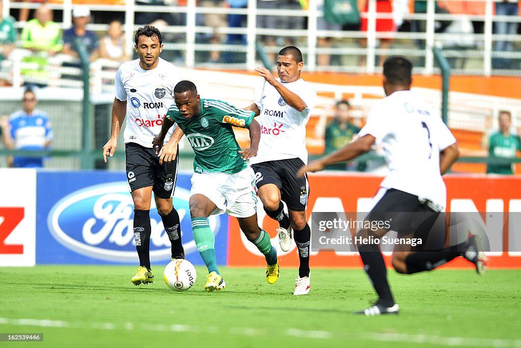 Palmeiras v Uniao Barbarense - Paulista Championship 2013