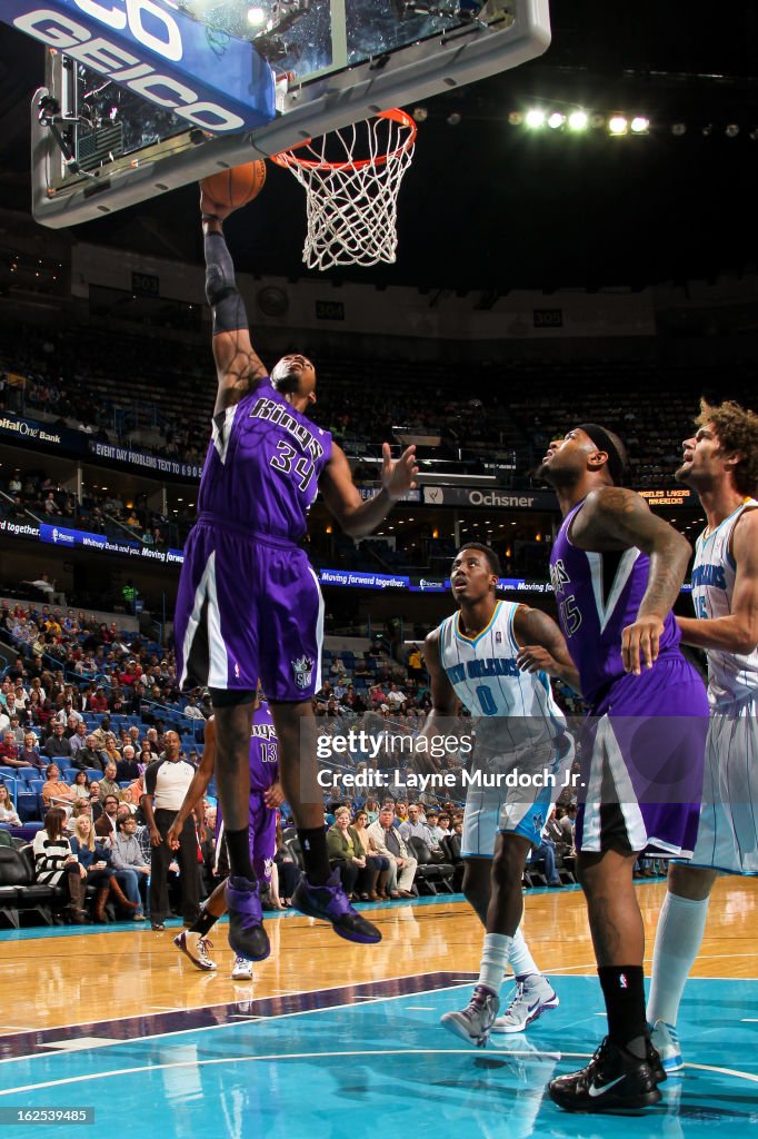 Sacramento Kings v New Orleans Hornets