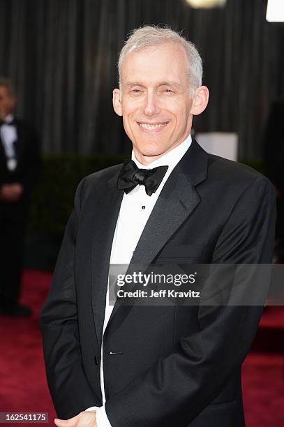 Editor Tim Squyres arrives at the Oscars at Hollywood & Highland Center on February 24, 2013 in Hollywood, California.