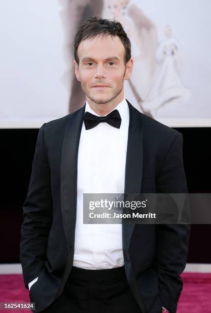 Screenwriter Chris Terrio arrives at the Oscars at Hollywood & Highland Center on February 24, 2013 in Hollywood, California.