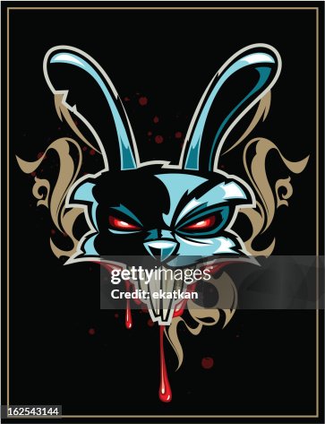 Bullet Point Rabbit Head Rabbit Head High-Res Vector Graphic - Getty Images