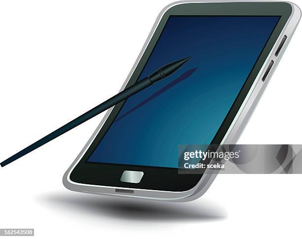 smartphone - phone perspective stock illustrations