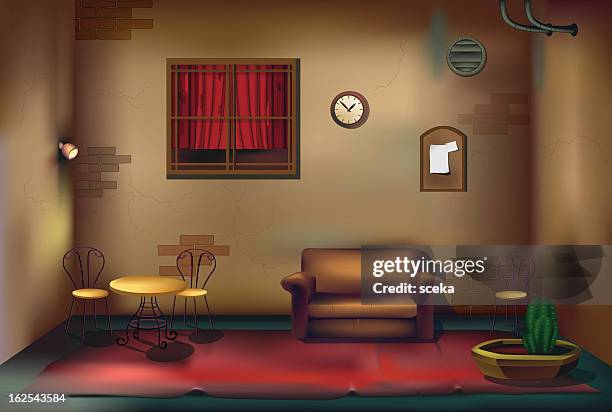 room - cafe interior stock illustrations