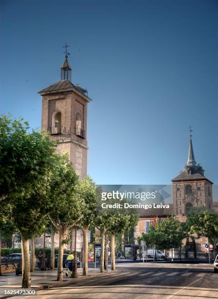 spain, alcala de henares. madrid province - alcala university stock pictures, royalty-free photos & images