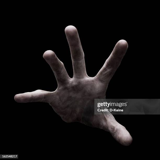 hand - zombie hand stock pictures, royalty-free photos & images