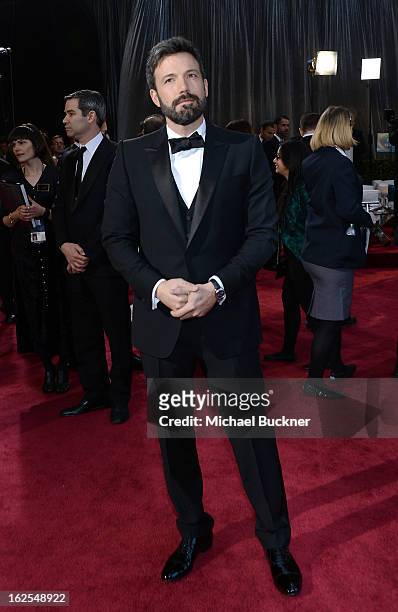 Director Ben Affleck arrives at the Oscars at Hollywood & Highland Center on February 24, 2013 in Hollywood, California.
