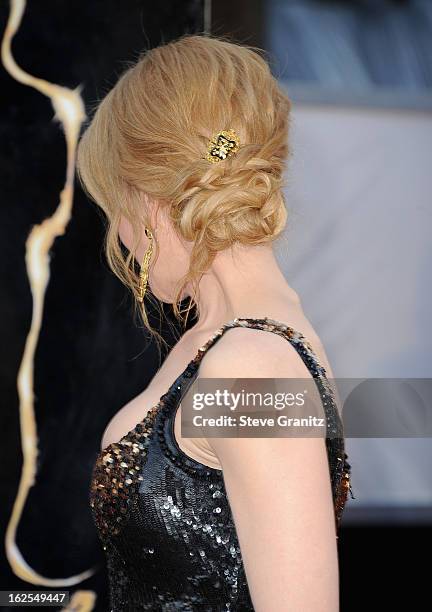 Actress Nicole Kidman arrives at the Oscars at Hollywood & Highland Center on February 24, 2013 in Hollywood, California.