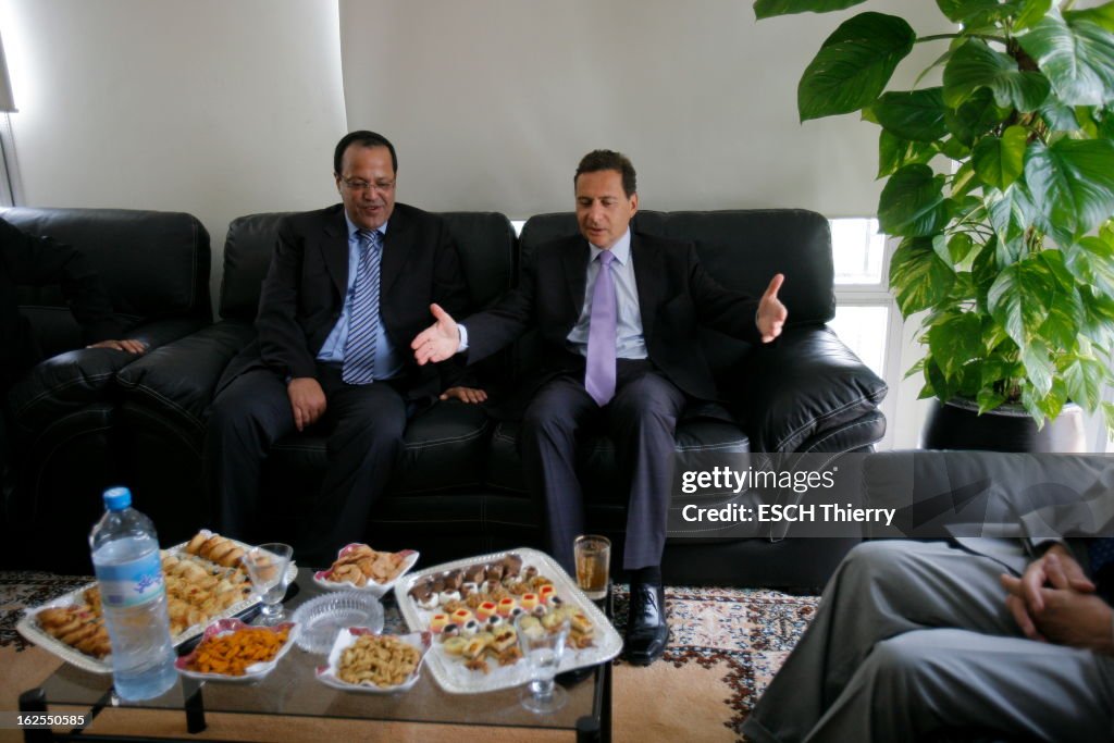 Eric Besson Eric Besson Trip In Morocco. Eric BESSON, ministre français de... News ...