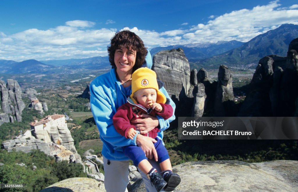 Catherine Destivelle And Her Husband Erik Decamp With Their Son In catherine-destivelle-and-her-husband-erik-decamp-with-their-son-in