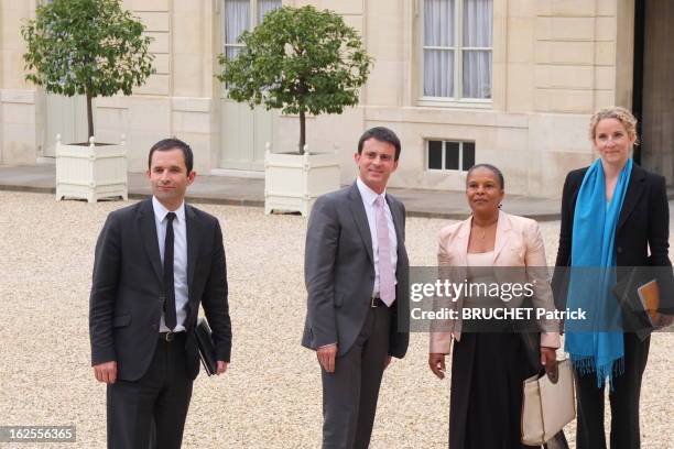 First Council Of Ministers Of New Socialist Government. Paris, France, 17 mai 2012 --- Premier conseil des ministres du nouveau gouvernement...