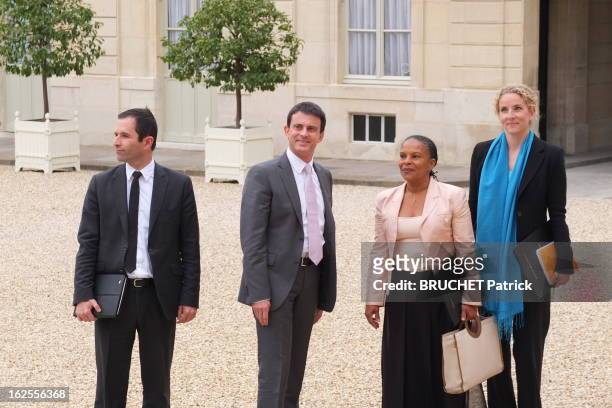 First Council Of Ministers Of New Socialist Government. Paris, France, 17 mai 2012 --- Premier conseil des ministres du nouveau gouvernement...