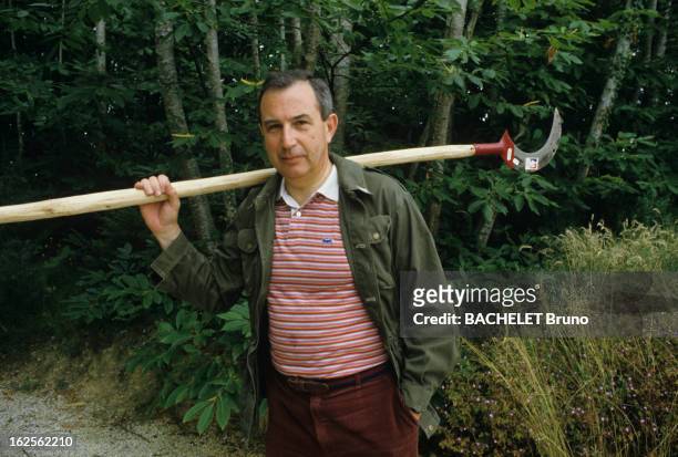 Rendezvous With Didier Pineau-Valencienne. En France, à Saint -Hilaire -la -Caillère, en juillet 1984, à l'occasion de l'affaire 'Creusot -Loire',...