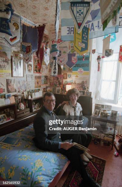 Gerard Bourgoin, ??French Agribusiness Industrial. En France, à Auxerre, en avril 1995, Rendez-vous avec Gérard BOURGOIN, industriel de...