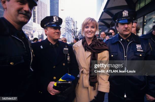 Sarah Ferguson, Duchess Of York, In United States. New York - 15 novembre 1996 - A l'occasion de la promotion de son livre "Mon histoire", Sarah...