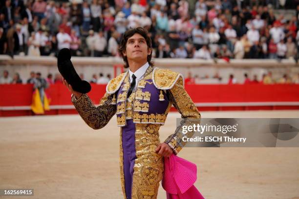 The Nimes Feria 2008 With Sebastien Castella. Féria de Nîmes - 8 mai 2008 --- Sébastien CASTELLA dans l'arène.