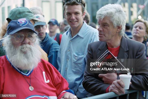 Maurice Richard The Biggest Ice Hockey Star Of Canada Dies Of Abdomen Cancer At The Age Of 90 Years. A Montréal, le 31 mai 2000, Obsèques Nationales...