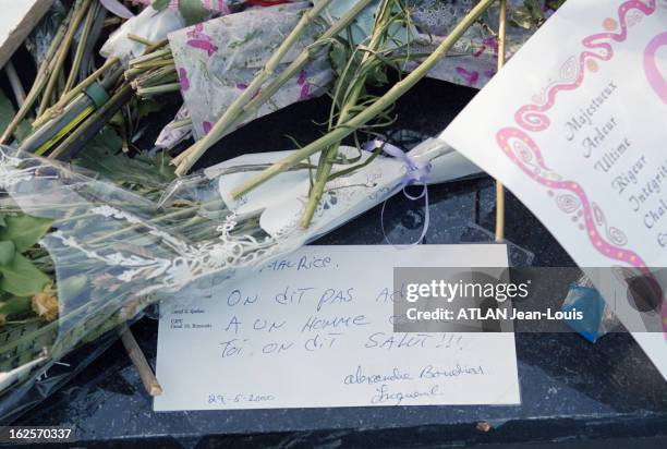 Maurice Richard The Biggest Ice Hockey Star Of Canada Dies Of Abdomen Cancer At The Age Of 90 Years. A Montréal, le 31 mai 2000, Obsèques Nationales...