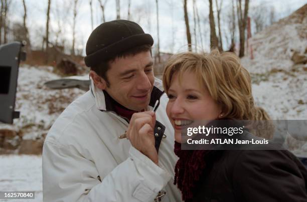 Patrick Bruel On Tour In Canada. Canada, novembre 1999. Patrick BRUEL fait une tournée de promotion pour la sortie de son nouvel album "Juste avant"....