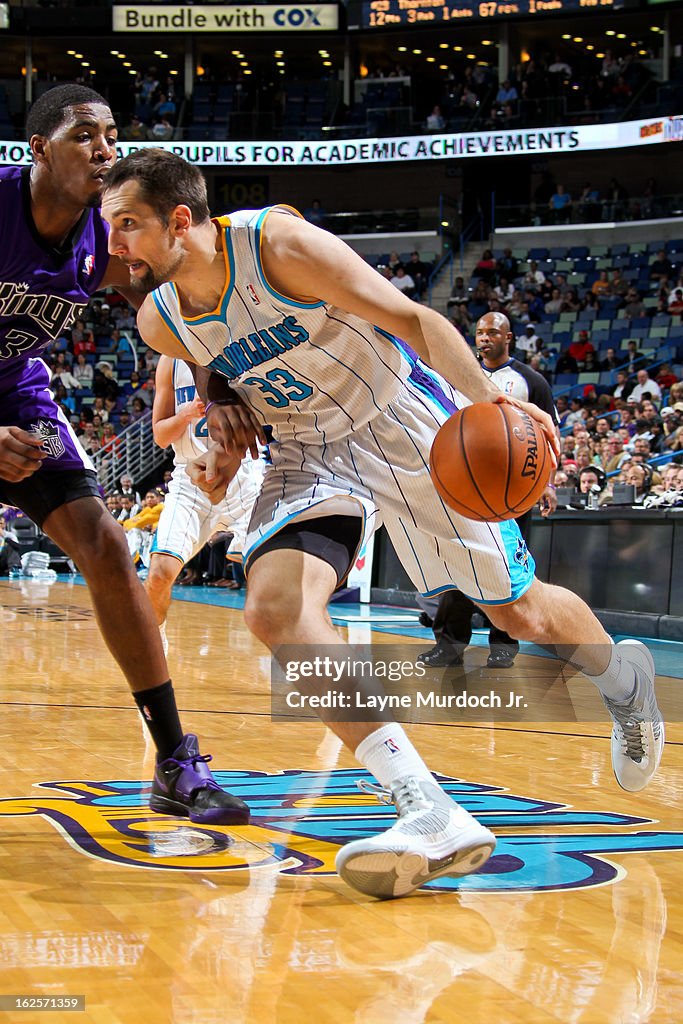 Sacramento Kings v New Orleans Hornets