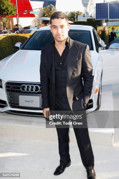 Actor Wilmer Valderrama attends Audi at 21st Annual Elton John AIDS Foundation Academy Awards Viewing Party at West Hollywood Park on February 24,...