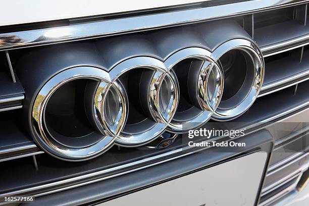 General view of the atmosphere at Audi during the 21st Annual Elton John AIDS Foundation Academy Awards Viewing Party at West Hollywood Park on...