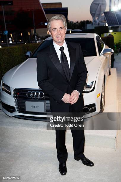 Kyle MacLachlan attends Audi at 21st Annual Elton John AIDS Foundation Academy Awards Viewing Party at West Hollywood Park on February 24, 2013 in...