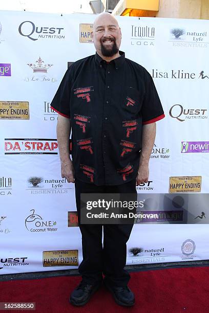 Director Scott L. Schwartz attends the Los Angeles premiere of the movie "Changing Hands" at The Happy Ending Bar & Restaurant on February 24, 2013...