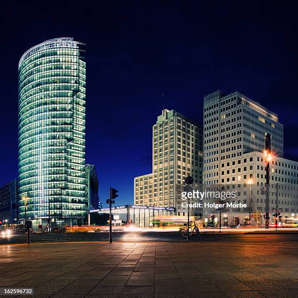 night after night - potsdamer platz stock pictures, royalty-free photos & images