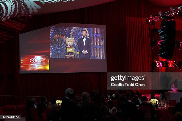 General view of Audi at 21st Annual Elton John AIDS Foundation Academy Awards Viewing Party at West Hollywood Park on February 24, 2013 in West...