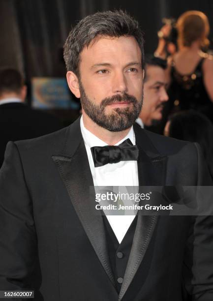 Actor Ben Affleck attends the 85th Annual Academy Awards at Hollywood & Highland Center on February 24, 2013 in Hollywood, California.