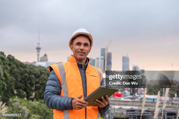 male engineer in auckland - project manager stock pictures, royalty-free photos & images