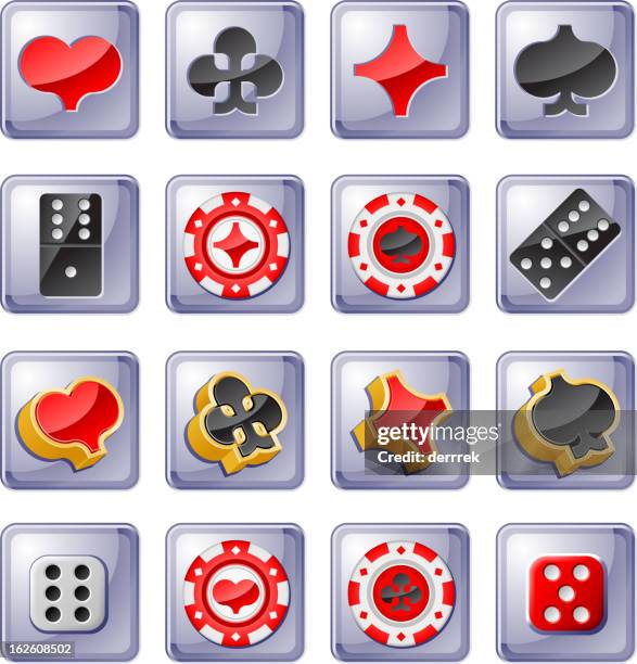 casino aces - ace of clubs stock illustrations