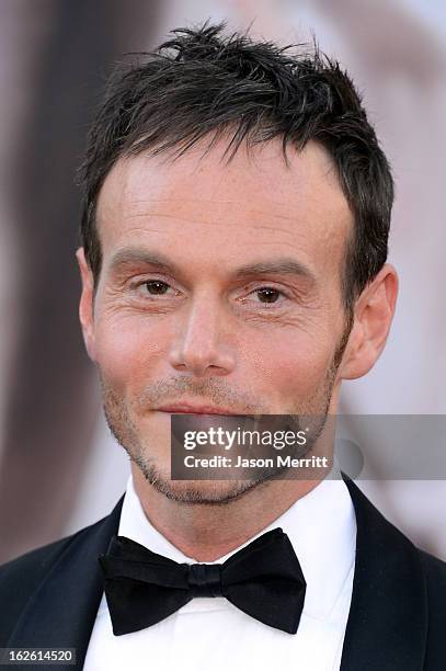 Screenwriter Chris Terrio arrives at the Oscars at Hollywood & Highland Center on February 24, 2013 in Hollywood, California.