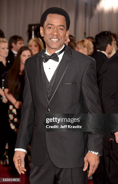 Actor Dwight Henry arrives at the Oscars at Hollywood & Highland Center on February 24, 2013 in Hollywood, California.