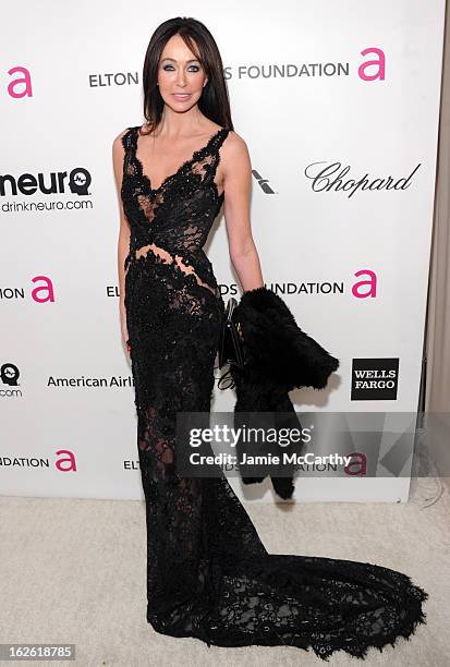 Melanie Mar attends the 21st Annual Elton John AIDS Foundation Academy Awards Viewing Party at West Hollywood Park on February 24, 2013 in West...